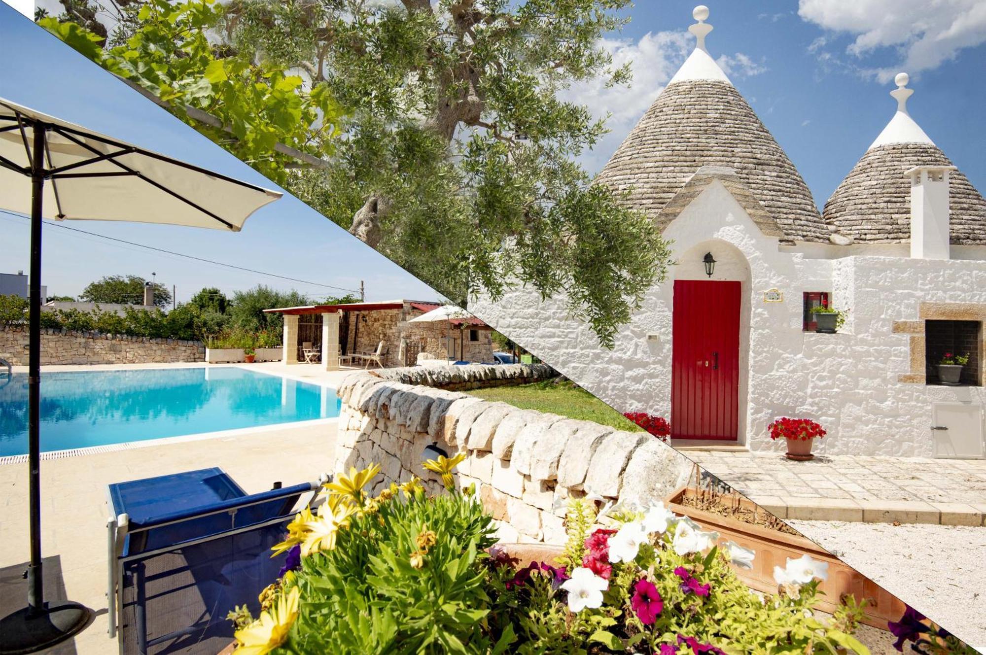 Вілла I Trulli Degli Ulivi Локоротондо Екстер'єр фото